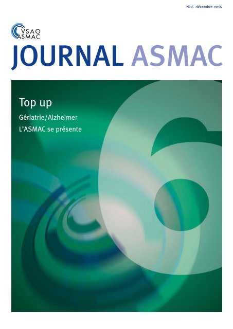 Journal ASMAC No 6 - Décembre 2016