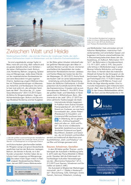 Ferienmagazin Deutschland 2017