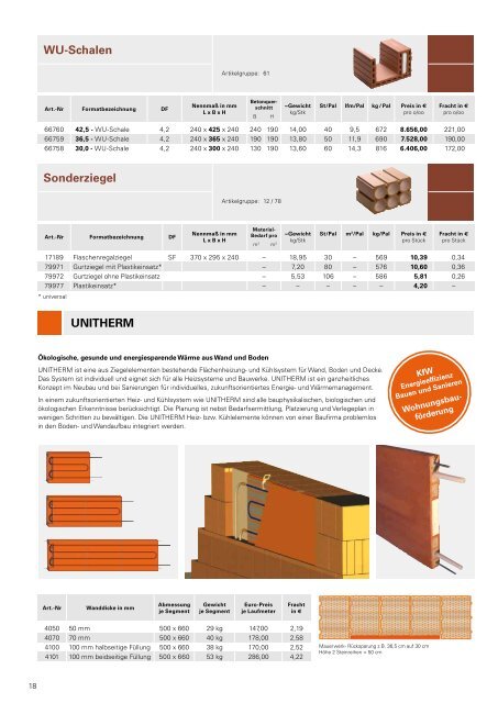 PREISLISTE 2012 - Leipfinger-Bader KG