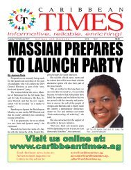 Caribbean Times 2nd Issue - Tuesday 21st February 2017