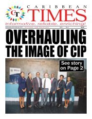 Caribbean Times 3rd Issue - Wednesday 22nd February 2017