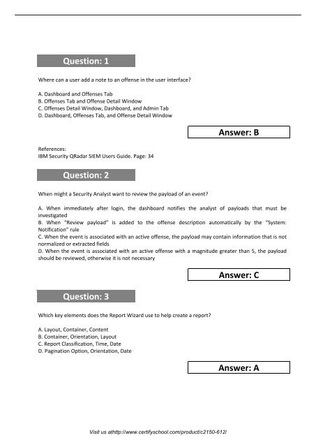 C2150-612 Exam Preparation