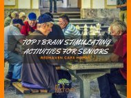Top 7 Brain Stimulating Activities For Seniors