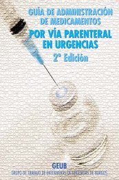 POR VÍA PARENTERAL EN URGENCIAS 2ª Edición