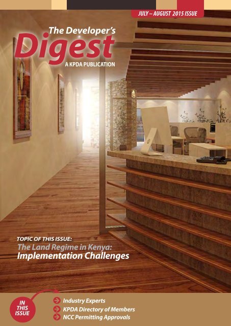 The Developer's Digest, July to August 2015 Issue