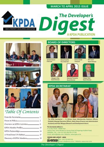 The Developer's Digest, March to April 2015 Issue