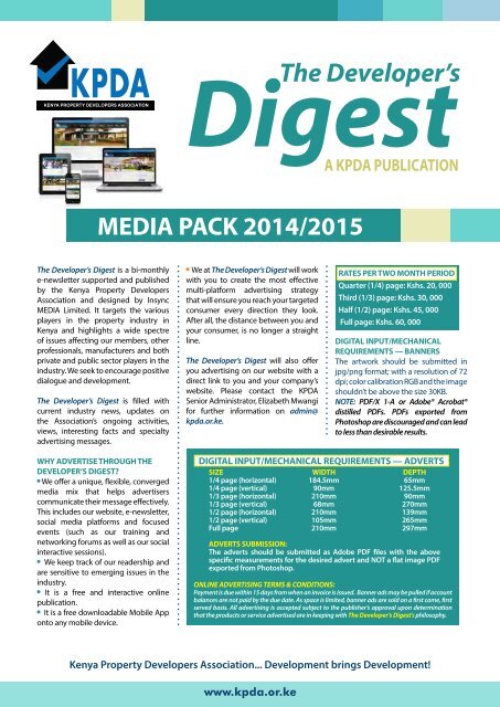 The Developer's Digest, May - June 2015 Issue
