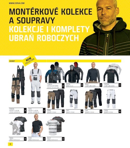 Červa katalog pracovní oděvy_pl
