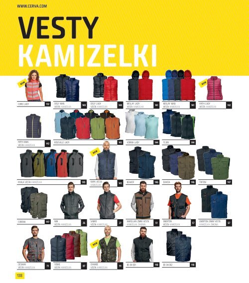 Červa katalog pracovní oděvy_pl