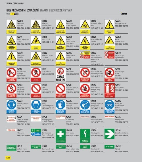 Červa katalog pracovní oděvy_pl