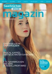 Unser Saarbrücken Magazin Februar 2017