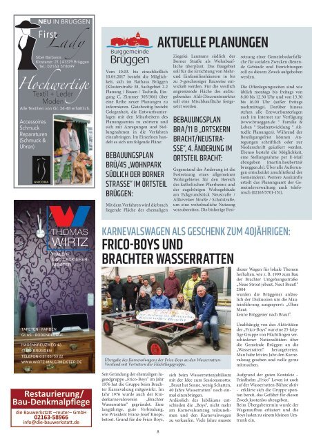 Stadtjournal Brüggen Februar 2017 