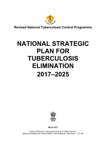 NATIONAL STRATEGIC PLAN FOR TUBERCULOSIS ELIMINATION 2017–2025