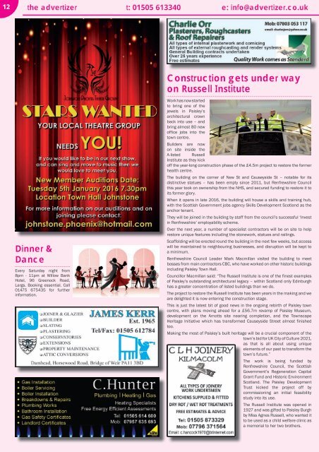 256 January 2016 - Gryffe Advertizer