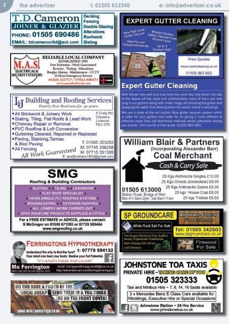 256 January 2016 - Gryffe Advertizer