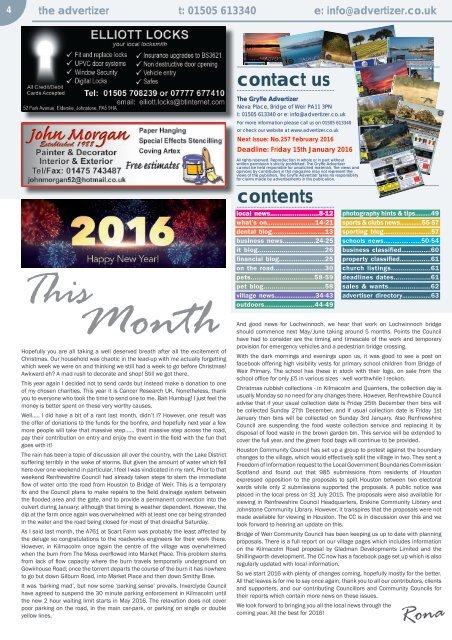 256 January 2016 - Gryffe Advertizer