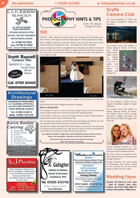 257 February 2016 - Gryffe Advertizer