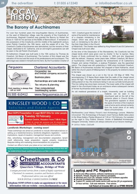 257 February 2016 - Gryffe Advertizer