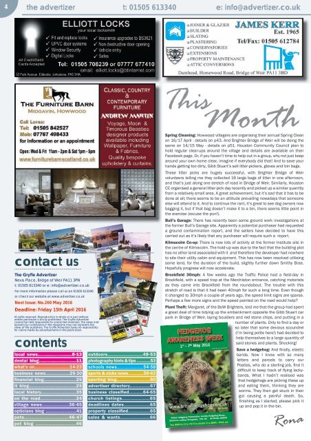 259 April 2016 - Gryffe Advertizer