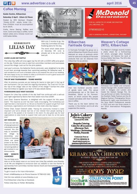 259 April 2016 - Gryffe Advertizer