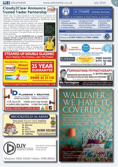 262 July 2016 - Gryffe Advertizer