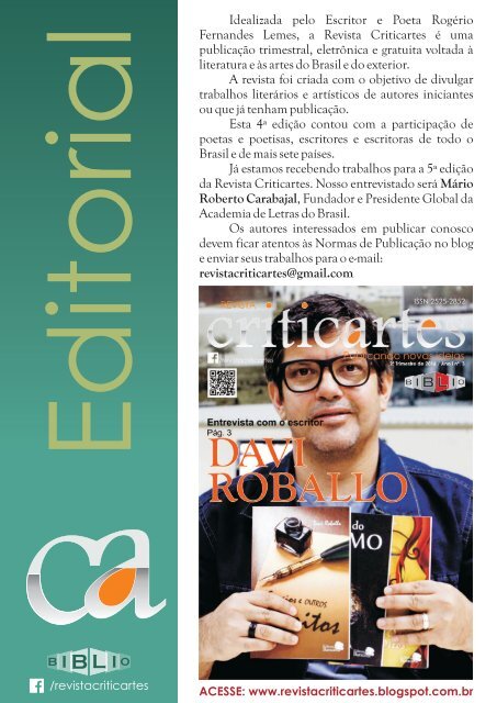 Revista Criticartes 4 Ed