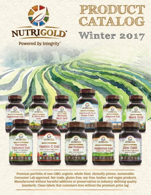 Nutrigold Product Catalog 2017 Winter