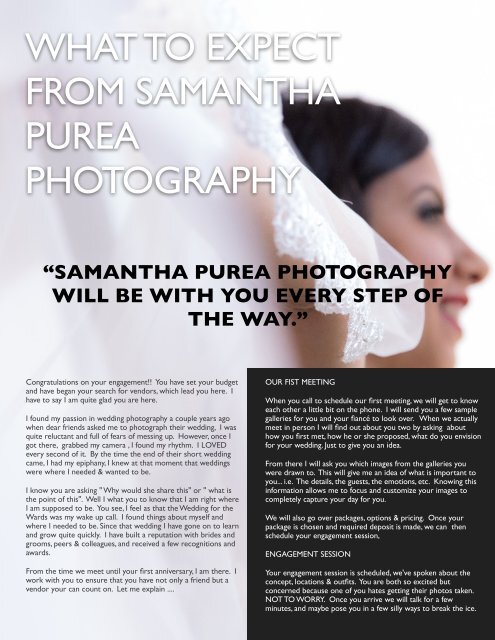 Samantha Purea Photography magazine Issue 1 