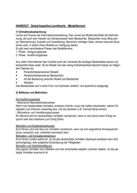 Schule Handout Muster : Handout Vorlage Pdf / Savesave ...