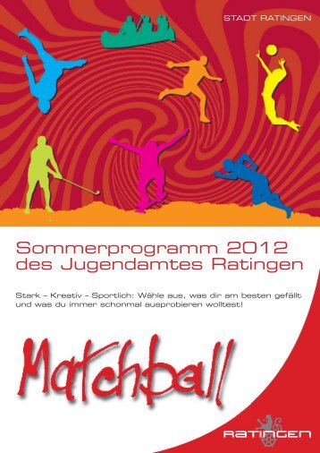 Der Matchball 2012 - Stadt Ratingen