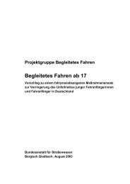 Antrag auf Teilnahme am Modell ?Begleitetes Fahren ab 17