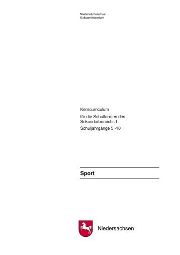 Sport Niedersachsen - Niedersächsischer Bildungsserver