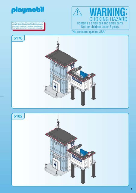 PLAYMOBIL – Commissariat de Police 