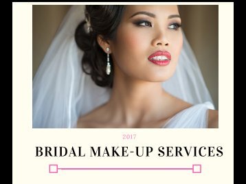Bridal Packages 20177