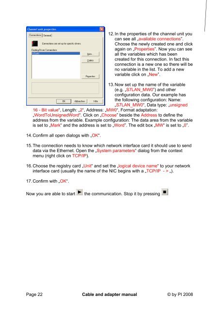 LAN Configuration