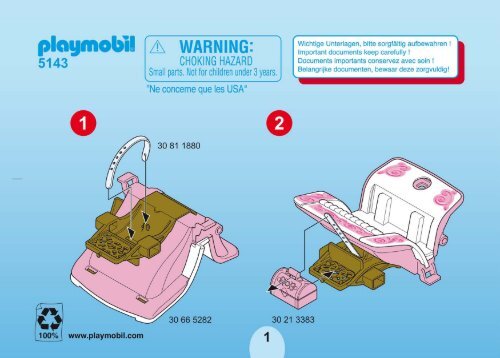 Playmobil 5143 notice Playmobil 5143 notice