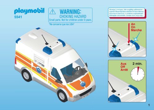 playmobil ambulance 5541