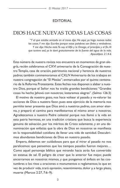 Revista El Mesias - Num 01