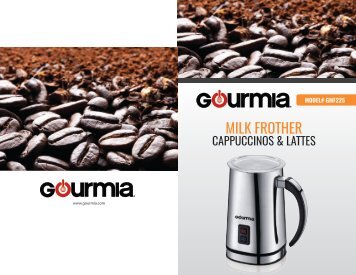 Gourmia GMF225 Milk Frother - 