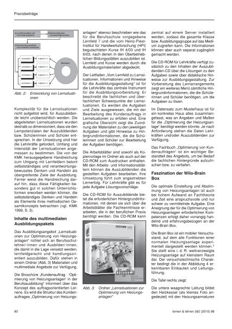 Heft 98 - Lernen & Lehren