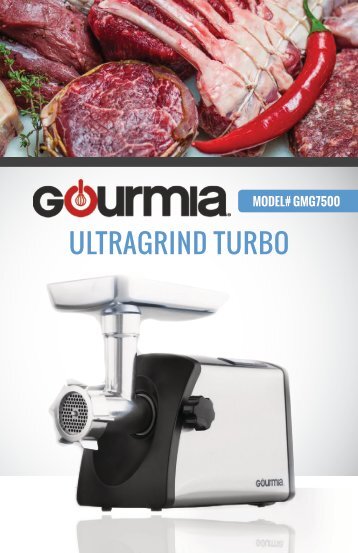 Gourmia GMG7500 Meat Grinder - 
