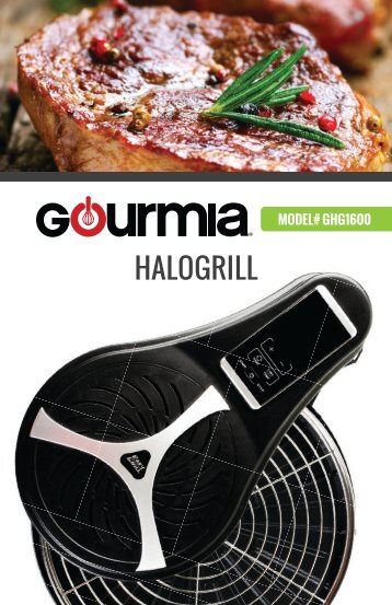 Gourmia GHG1600 Halo Grill - 