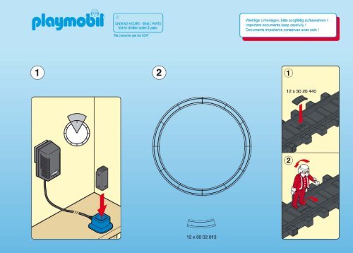Playmobil 4035 - Notice de montage Playmobil 4035