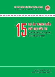 15 DỰ ÁN TRỌNG ĐIỂM MỜI GỌI ĐẦU TƯ