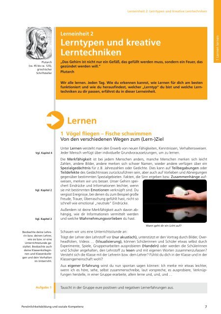 lerntypen und kreative lerntechniken lernen wissen ist manz