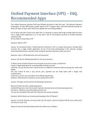 Unified Payment Interface (UPI) – FAQ, Recommended Apps