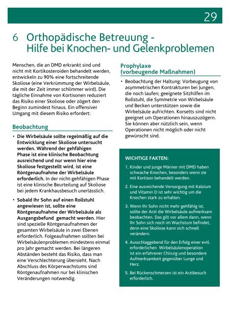 6 Orthop dische Betreuun
