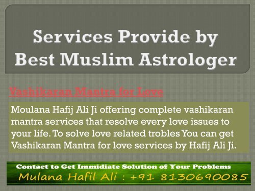 Astrology Services by Best Astrologer
