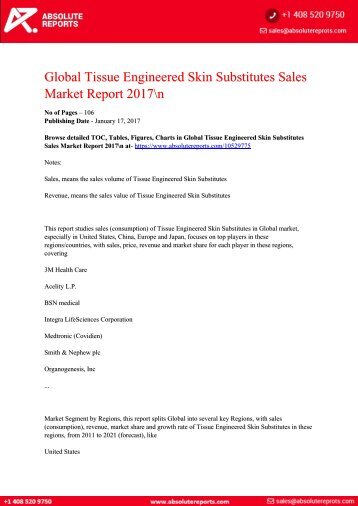 Tissue-Engineered-Skin-Substitutes-Sales-Market-Report-2017-n