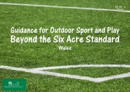 Beyond the Six Acre Standard